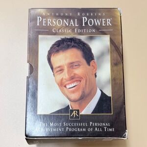 Anthony Tony Robbins Personal Power Classic Edition 7 Day Audio Program Box Set